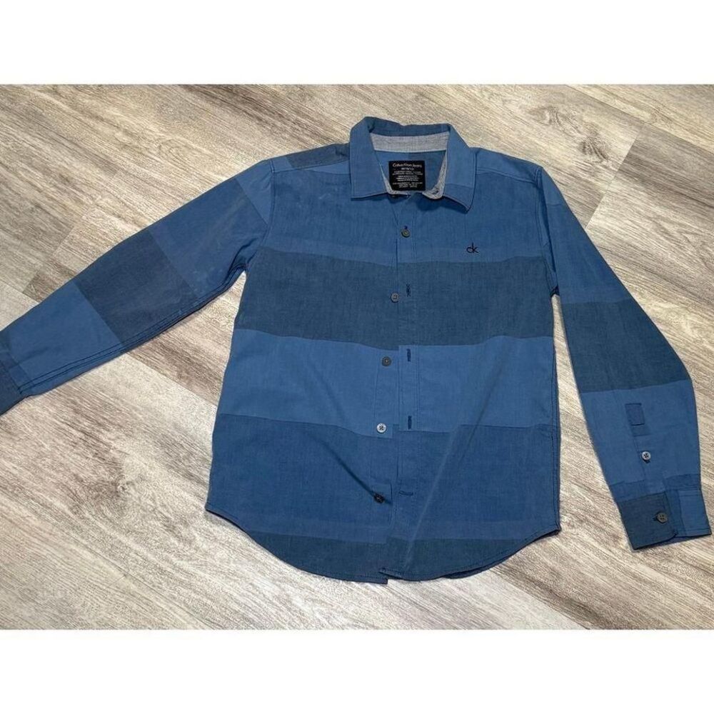 Calvin Klein long sleeve Shirt kids 10/12